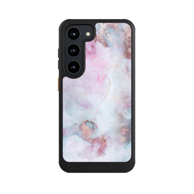 Galaxy S23 NIVOcore Alcohol Ink Marble Blue