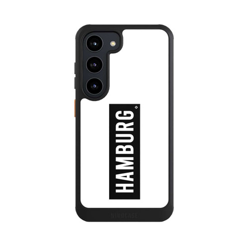 Samsung Galaxy S23 NIVOcore HSV Hamburg Schwarz Weiss