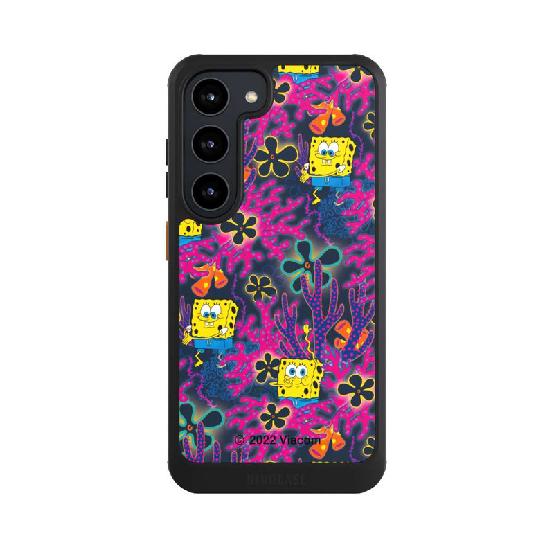 Galaxy S23 NIVOcore Spongebob - Coral Pattern