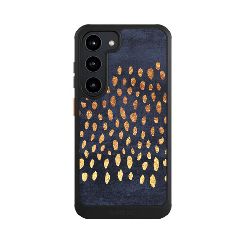 Samsung Galaxy S23 NIVOcore Muster Gold und Marine