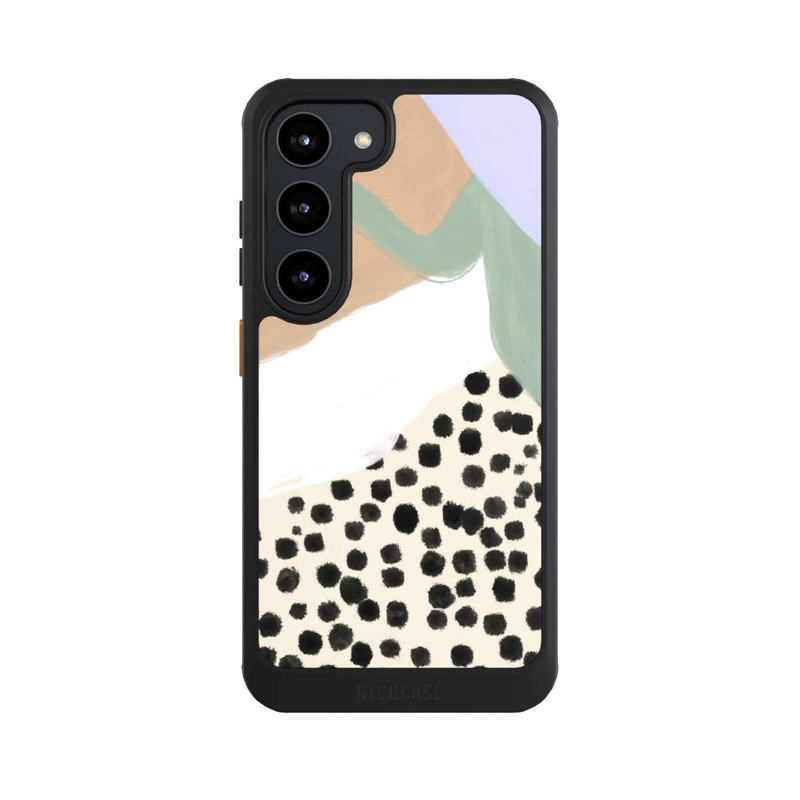 Galaxy S23 NIVOcore Verrücktes Leben Boho Pastell