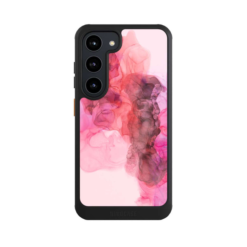 Galaxy S23 NIVOcore Alcohol Ink Fuchsia Fantasy