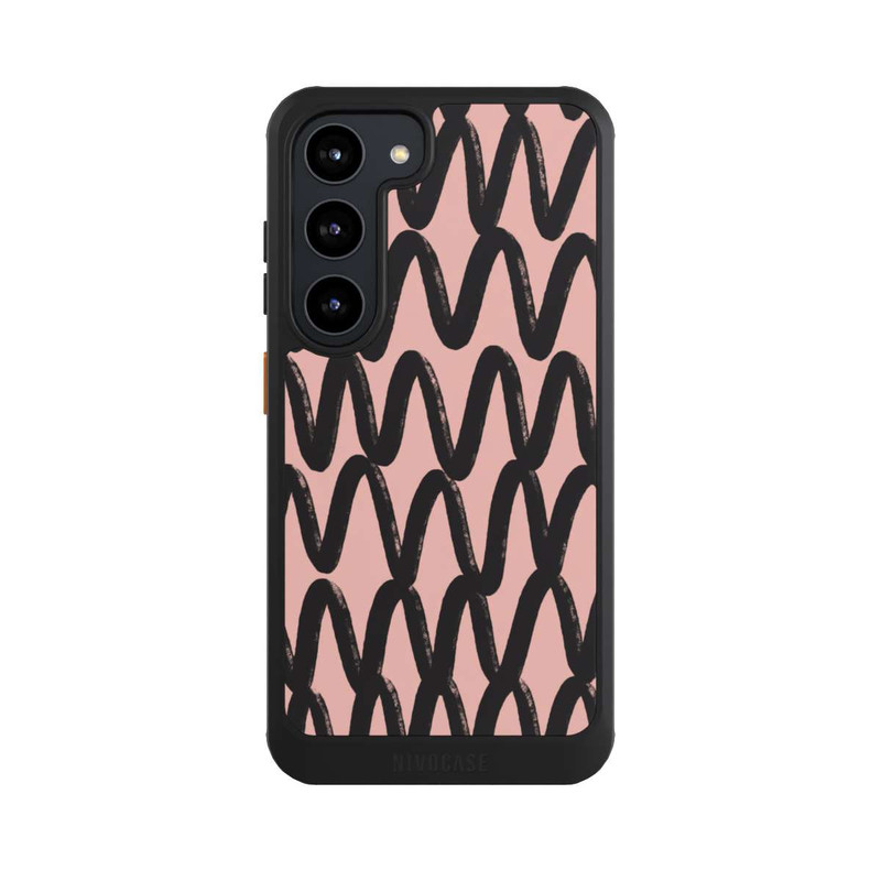 Galaxy S23 NIVOcore Zig Zag Noir