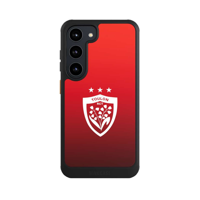 Galaxy S23 NIVOcore RCT Rouge & Blanc