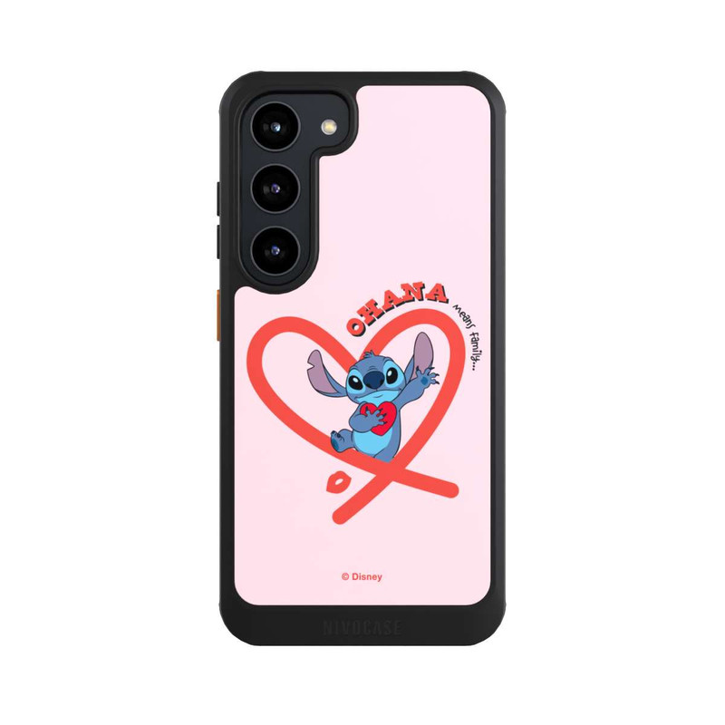 Galaxy S23 NIVOcore Stitch Ohana Pink Heart