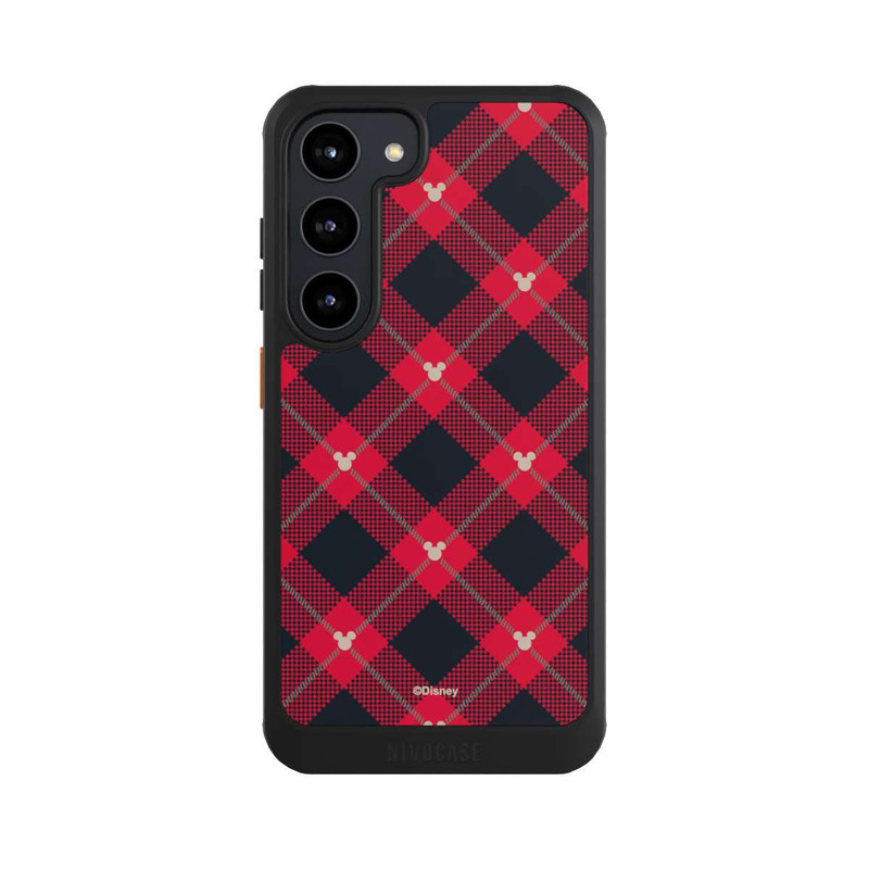Galaxy S23 NIVOcore Mickey Christmas Pattern Red