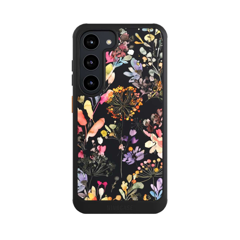 Galaxy S23 NIVOcore Wilde Gräser schwarz