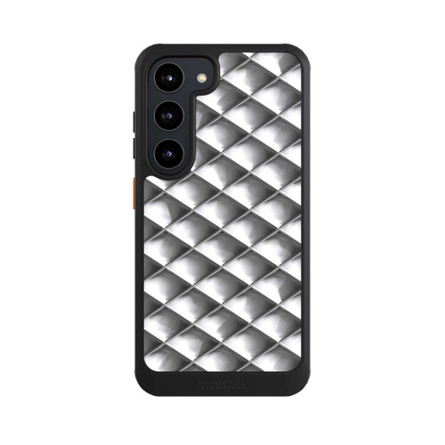 Samsung Galaxy S23 NIVOcore Glamour Silver Squares