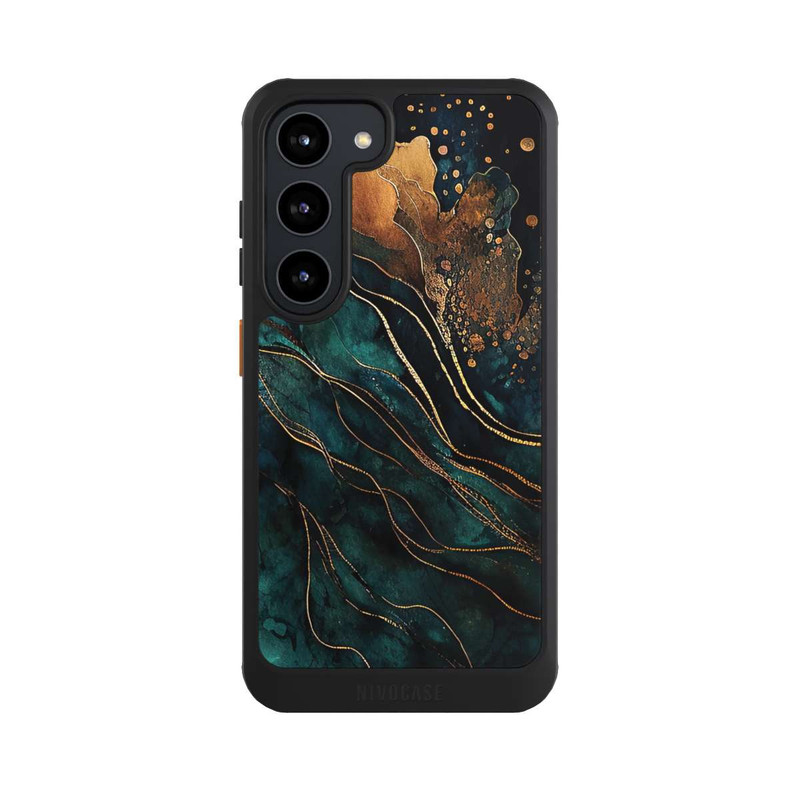 Galaxy S23 NIVOcore Or et vert