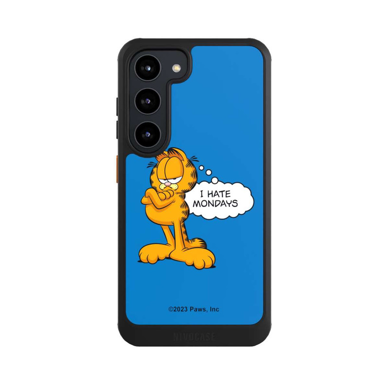 Galaxy S23 NIVOcore Garfield I Hate Mondays Blue