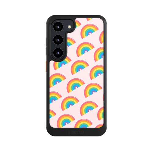 Samsung Galaxy S23 NIVOcore Kawaii-Regenbögen