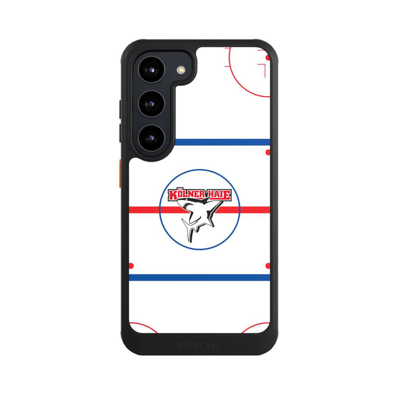 Galaxy S23 NIVOcore Kölner Haie Spielfeld