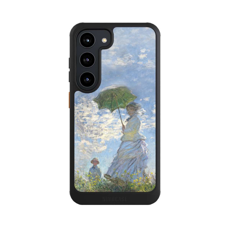 Galaxy S23 NIVOcore Frau mit Sonnenschirm - Monet