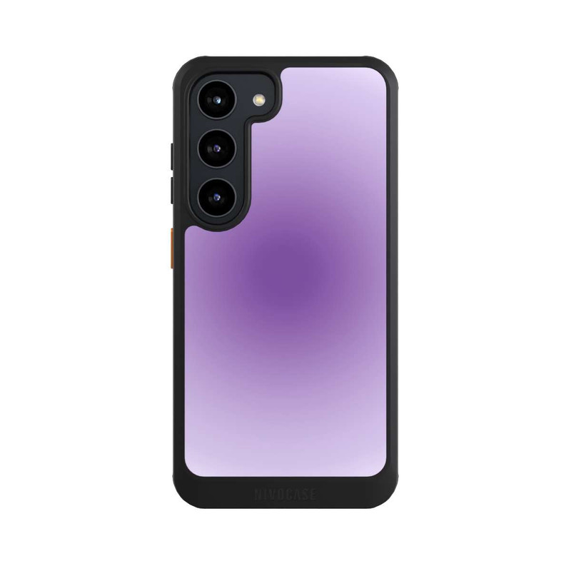 Galaxy S23 NIVOcore Aura purple circle