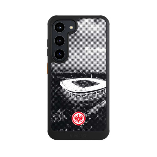 Samsung Galaxy S23 NIVOcore SGE Stadion Schwarz Weiß