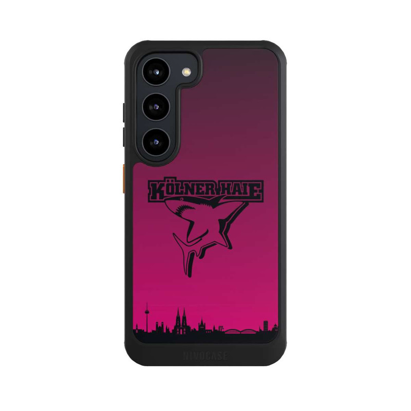 Galaxy S23 NIVOcore Kölner Haie Skyline Pink