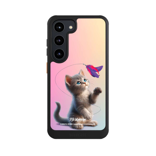 Samsung Galaxy S23 NIVOcore Playing Cat with Feather