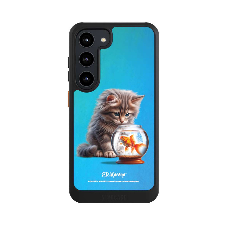 Galaxy S23 NIVOcore Cat And Gold Fish