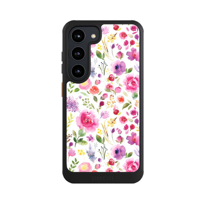 Galaxy S23 NIVOcore Roses Flowers Purple
