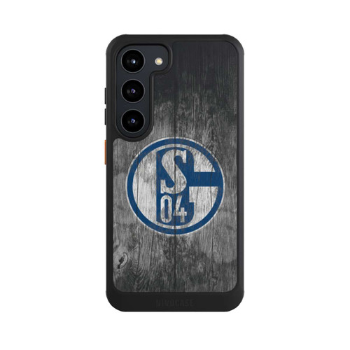 Samsung Galaxy S23 NIVOcore Schalke 04 Holz Look