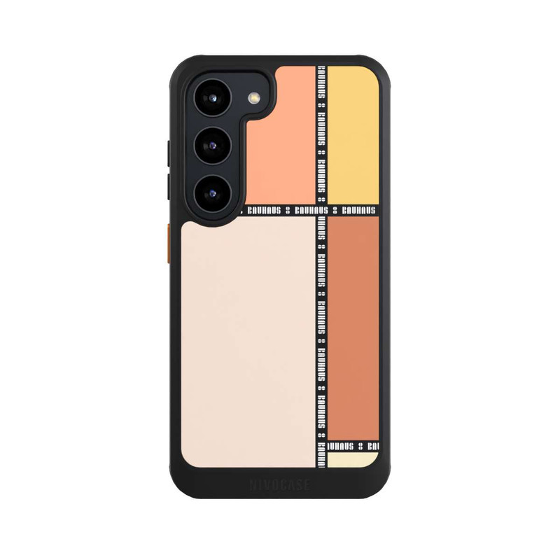 Galaxy S23 NIVOcore Bauhaus Squares-Pastel