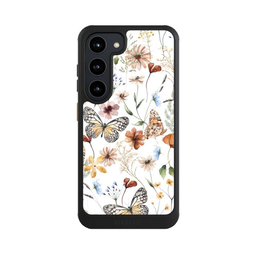Samsung Galaxy S23 NIVOcore Wildflowers and Butterflies Pattern