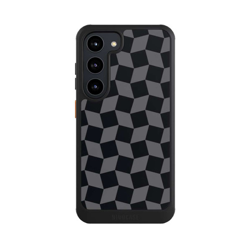 Samsung Galaxy S23 NIVOcore 3D Würfel-Muster Effektt