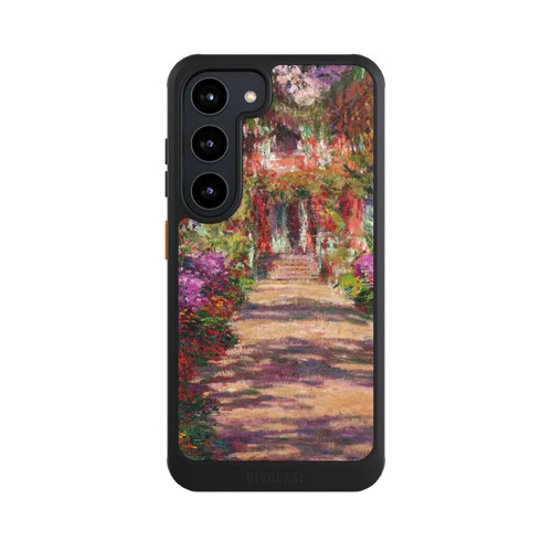 Samsung Galaxy S23 NIVOcore Eine Allee in Monets Garten in Giverny by Claude Monet