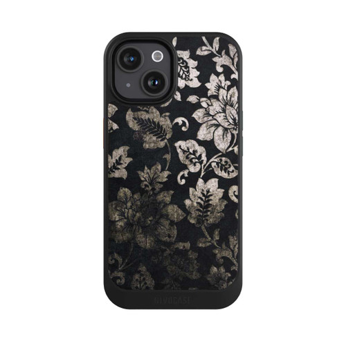 Apple iPhone 15 NIVOcore Silber Schwarz Vintage