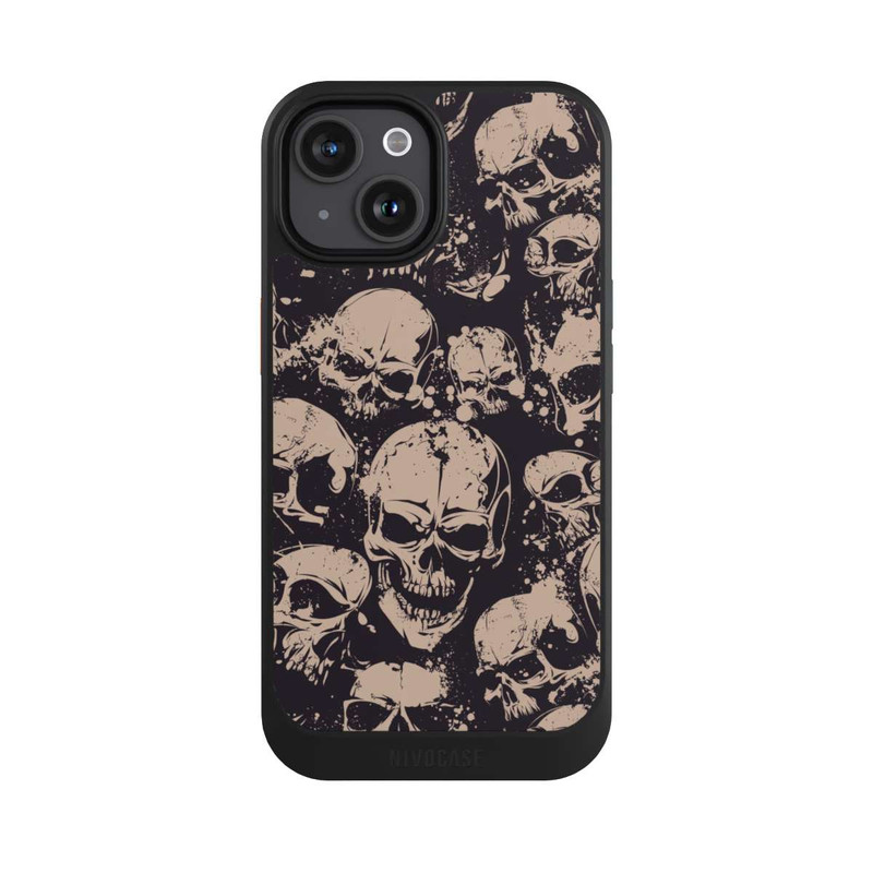 iPhone 15 NIVOcore Halloween Skulls