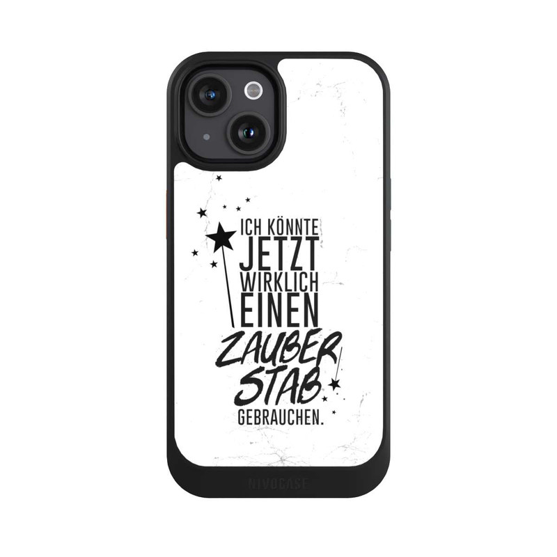 iPhone 15 NIVOcore Zauberstab Spruch