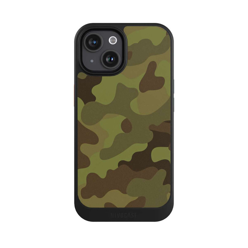 iPhone 15 NIVOcore Militär Denim Camo