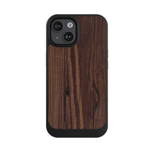 Apple iPhone 15 NIVOcore Maserung Holzlook