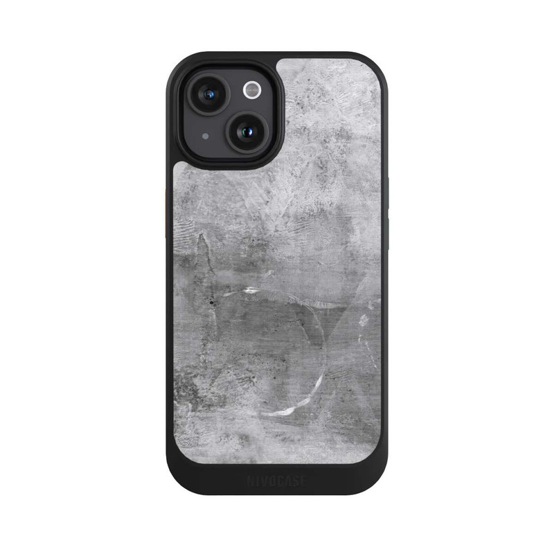 iPhone 15 NIVOcore Grey Concrete Wall 2