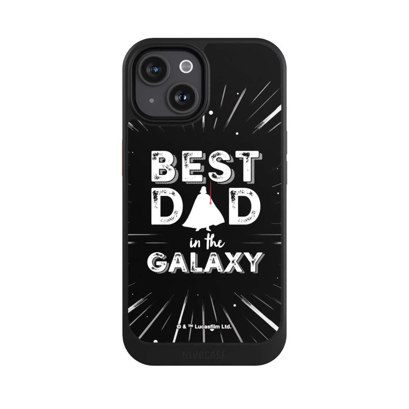 iPhone 15 NIVOcore Best Dad in Galaxy
