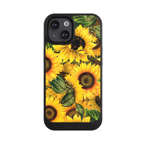 Apple iPhone 15 NIVOcore Sonnenblumenmuster