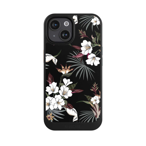 Apple iPhone 15 NIVOcore Flowers Black