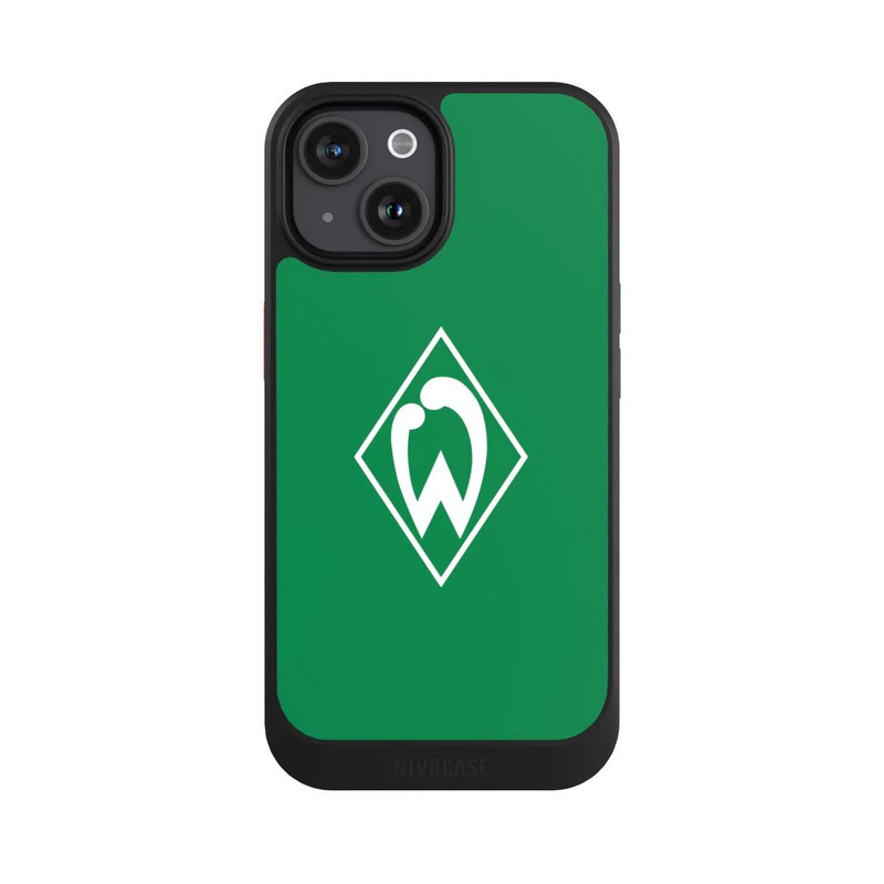 iPhone 15 NIVOcore Logo auf Grün - Werder Bremen