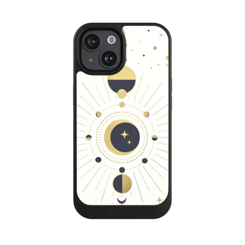 Apple iPhone 15 NIVOcore Abstrakter Rose-Gold-Look