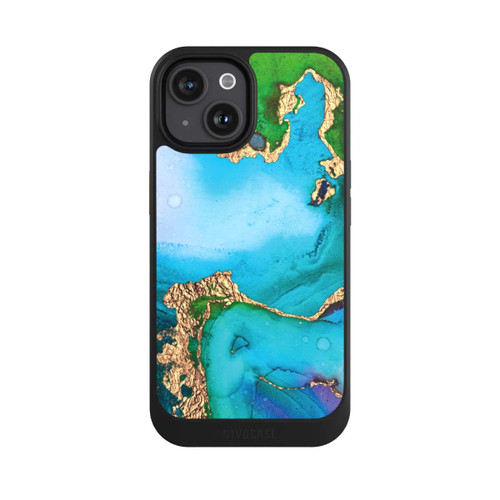 Apple iPhone 15 NIVOcore Farbenfroher Marmor