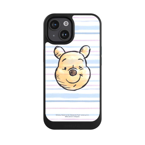 Apple iPhone 15 NIVOcore Winnie l'Ourson Rayures