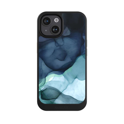 Apple iPhone 15 NIVOcore Flüssig Kunst Dämmerungsstimmung