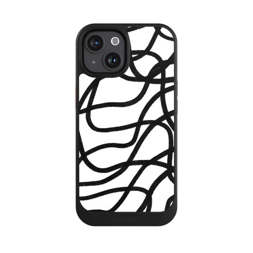 Apple iPhone 15 NIVOcore Lignes noires