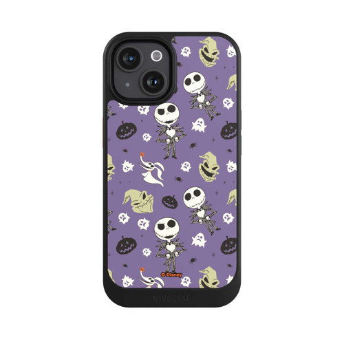 Apple iPhone 15 NIVOcore L'etrange Noël de Monsieur Jack Violet