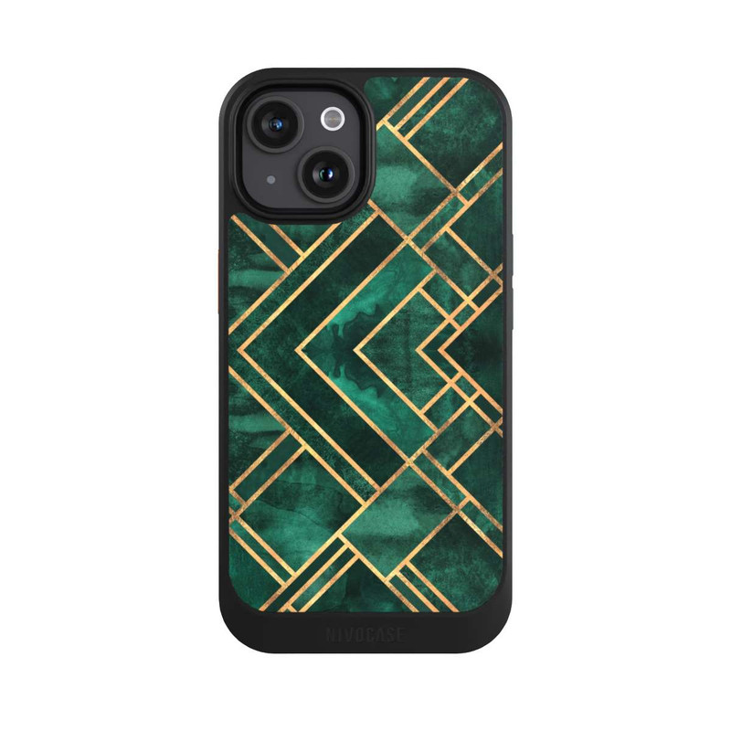 iPhone 15 NIVOcore Blocs verts