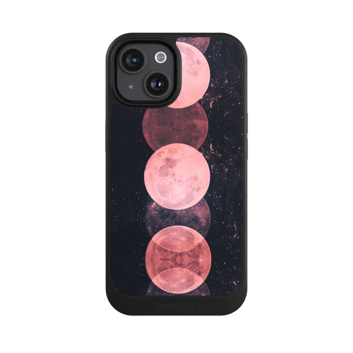 Apple iPhone 15 NIVOcore Rosa Mondphasen