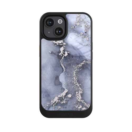 Apple iPhone 15 NIVOcore Encre Bleu Argent
