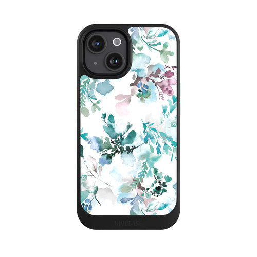 Apple iPhone 15 NIVOcore Zarte Herbstblumen Eukalyptus