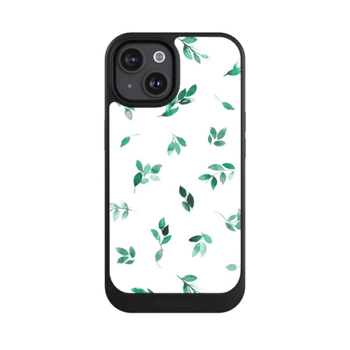 Apple iPhone 15 NIVOcore Herbstblätter grüner Eukalyptus