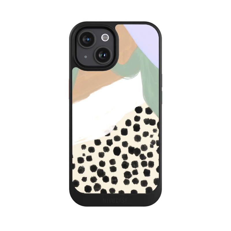 iPhone 15 NIVOcore Verrücktes Leben Boho Pastell